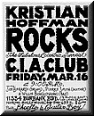 Kristian Hoffman concert poster