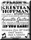 Kristian Hoffman concert poster