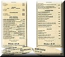 Whisky Menu